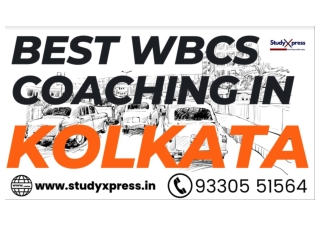 WBCS coaching in kolkata Study Xpress