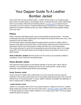 your-dapper-guide-to-a-leather-bomber-jacket