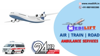 Get Reliable Air Ambulance Service in Kolkata and Guwahati