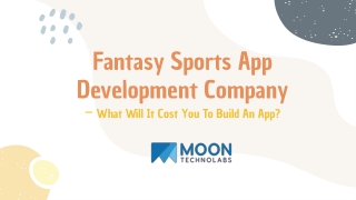 Fantasy Sports App Development Company  – What Will It Cost You To Build An App_