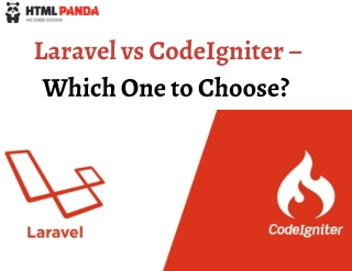 Laravel vs CodeIgniter – Which One to Choose