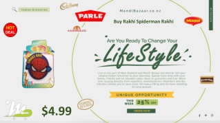 Buy Rakhi Spiderman Rakhi - Rakhi Collection in New Zealand