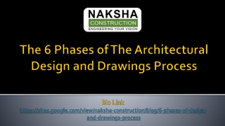 The 6 Phases of the Architectural Design and Drawings Process