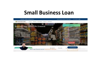 Small Business Loan
