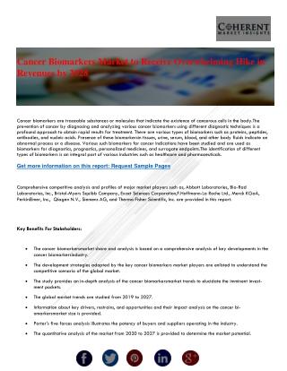 Cancer biomarkers
