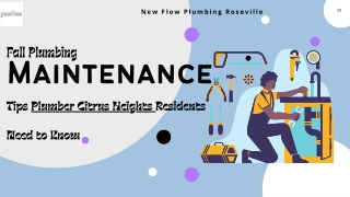  Plumber Citrus Heights - New Flow Plumbing Roseville