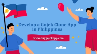 Develop a Gojek Clone App in Philippines