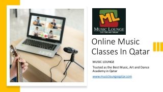 Online Music Classes In Qatar​