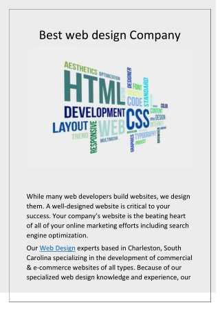 Best web design Company