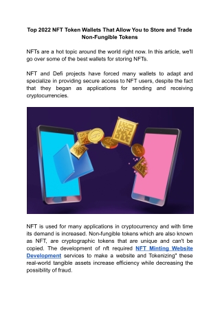 NFT Minting Website Development