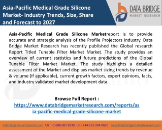 Asia-Pacific Medical Grade Silicone Market pdf