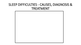 Sleep Difficulties