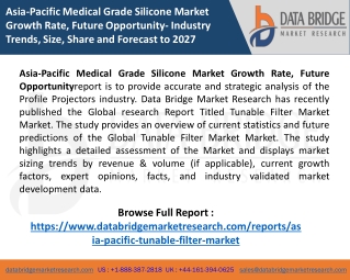 Asia-Pacific Tunable Filter Market
