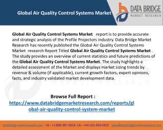 Global Air Quality Control Systems Market