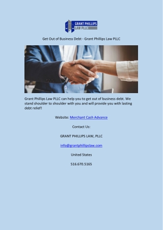 Covid Small Business Loan - Grant Phillips Law PLLC