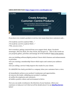 IdeaPlan Review - It's Legit or Scam! Real or Fake App