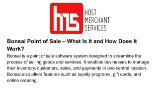 Bonsai-point-of-sale