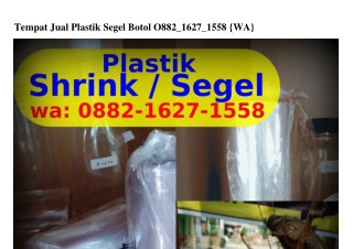 Tempat Jual Plastik Segel Botol O88ᒿ_lᏮᒿ7_l558{WA}