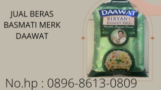 PROMO, WA : 0896-8613-0809, Pengepul Beras Basmati Merk Daawat Di Jogja