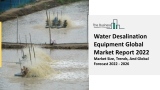 Global Water Desalination Equipment Market Competitive Strategies And Forecasts