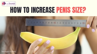 How to Increase Penis Size