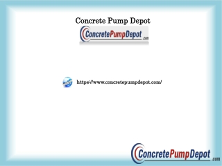 Pre-owned Concrete Pumps, concretepumpdepot.com