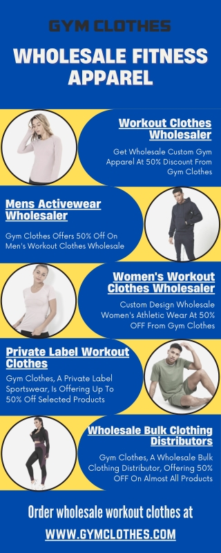 Wholesale Fitness Apparel