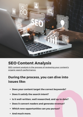 SEO Content Analysis Process