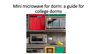 Mini microwave for dorm
