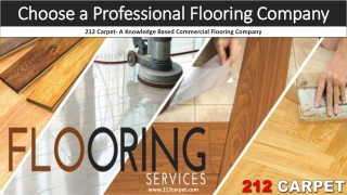 Choose a Professional Flooring Company