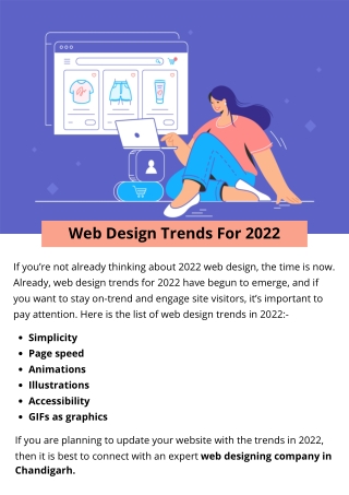 Web Design Trends For 2022