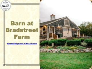 Are Rustic/ Barn Wedding Massachusetts on a downward trend?