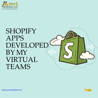 Shopify App Development Company USA - My Virtual Teams