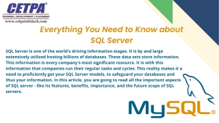 Everything You Need to Know about SQL Server