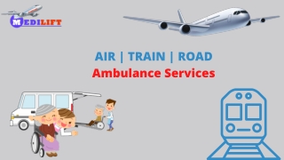 Book Medilift Air Ambulance from Mumbai and Chennai with Medical Staff