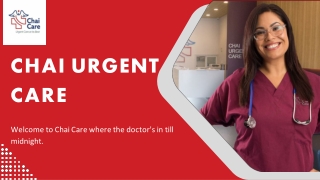 Women Health Services by Chai Urgent care