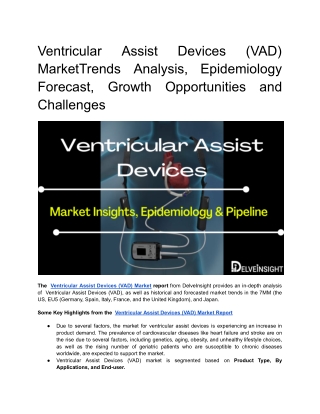 Ventricular Assist Devices Market Insights and Epidemiology Forecast (1)