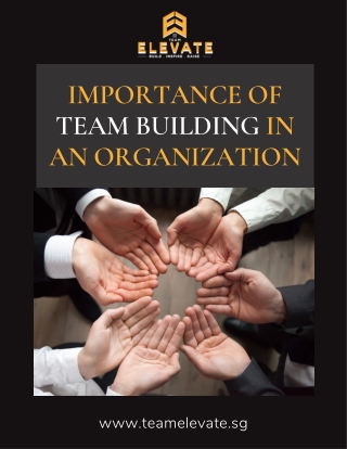 Importance of Team Building in an Organization