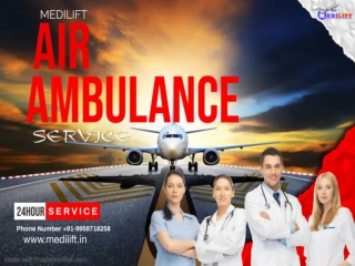 Medilift Best  Air Ambulance from Dimapur to Delhi, Mumbai with Basic Facilities