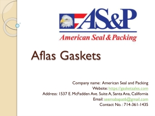 Aflas Gaskets