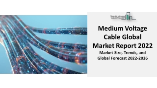 Medium Voltage Cable Market | Competition Analysis, Trends, And Forecast To 203