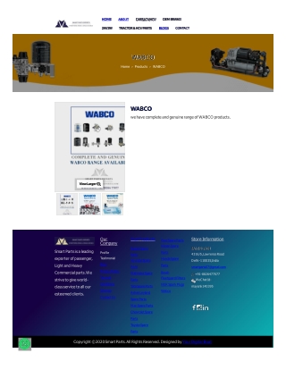 Wabco aftermarket parts exporter from India