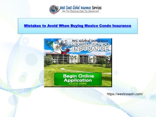 Mistakes to Avoid When Buying Mexico Condo Insurance