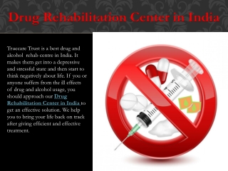 Drug Rehabilitation Center in India