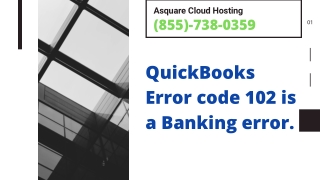 Best Solutions to fix QuickBooks Error Code 102 |  Read This!