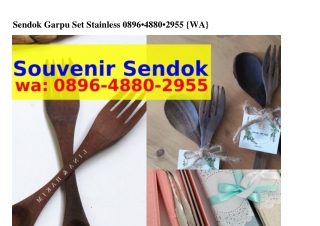 Sendok Garpu Set Stainless Ô89Ϭ–Կ88Ô–ᒿ955[WA]