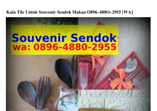 Kain Tile Untuk Souvenir Sendok MakanKain Tile Untuk Souvenir Sendok Makan Ö8ᑫϬ-