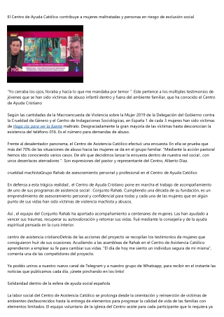 Las Religiones Y La Ayuda