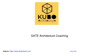 GATE Architecture Coaching