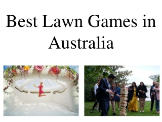 Best Lawn Games in Australia